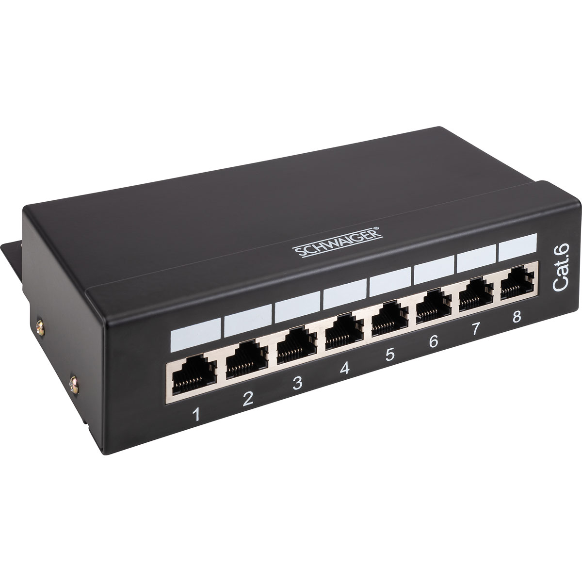 Schwaiger  Patchpanel 8-Port Bild 2