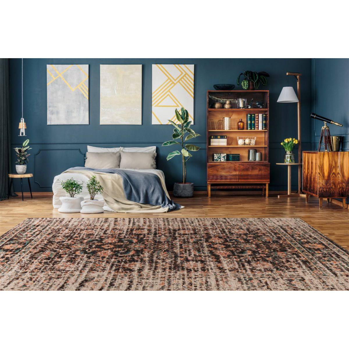 Charme 225 Multi / Rot 120cm x 180cm Bild 2