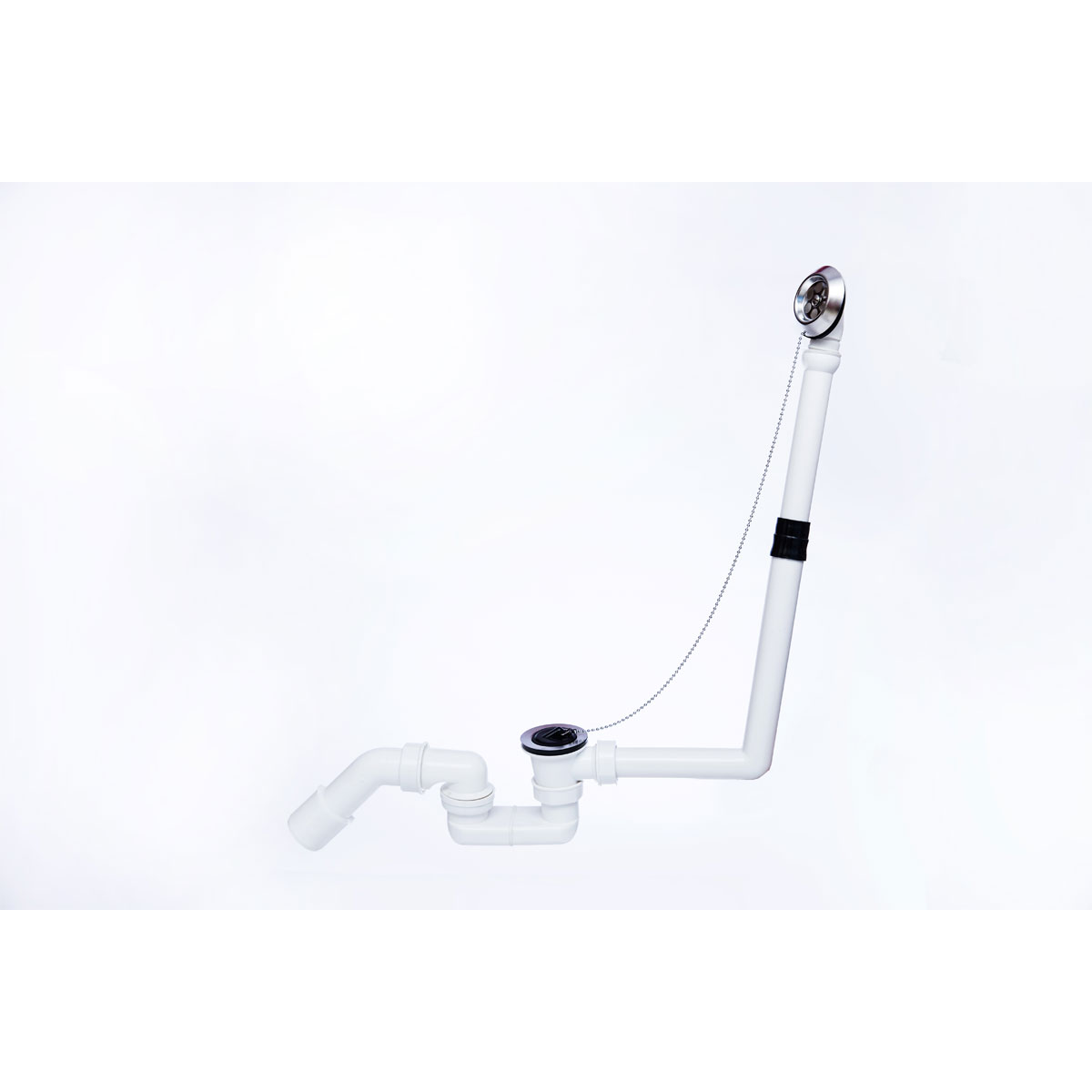 Wannen-Ab- und Überlaufgarnitur 1½ x 40/50 mm