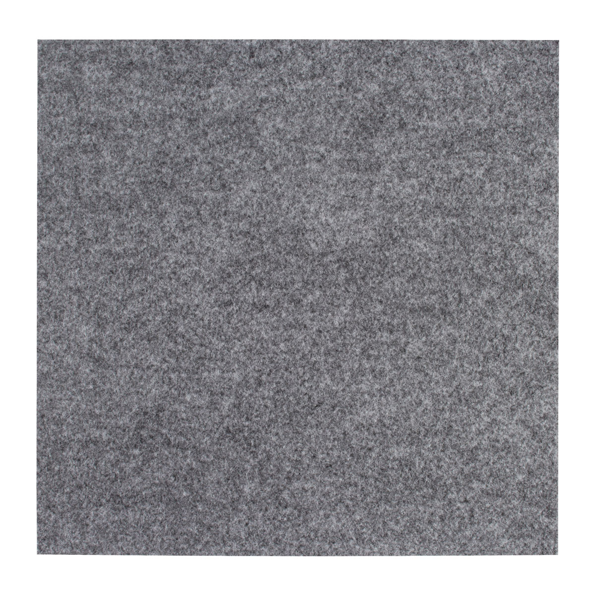 Filzfliesen selbstklebend 40 x 40 cm grau