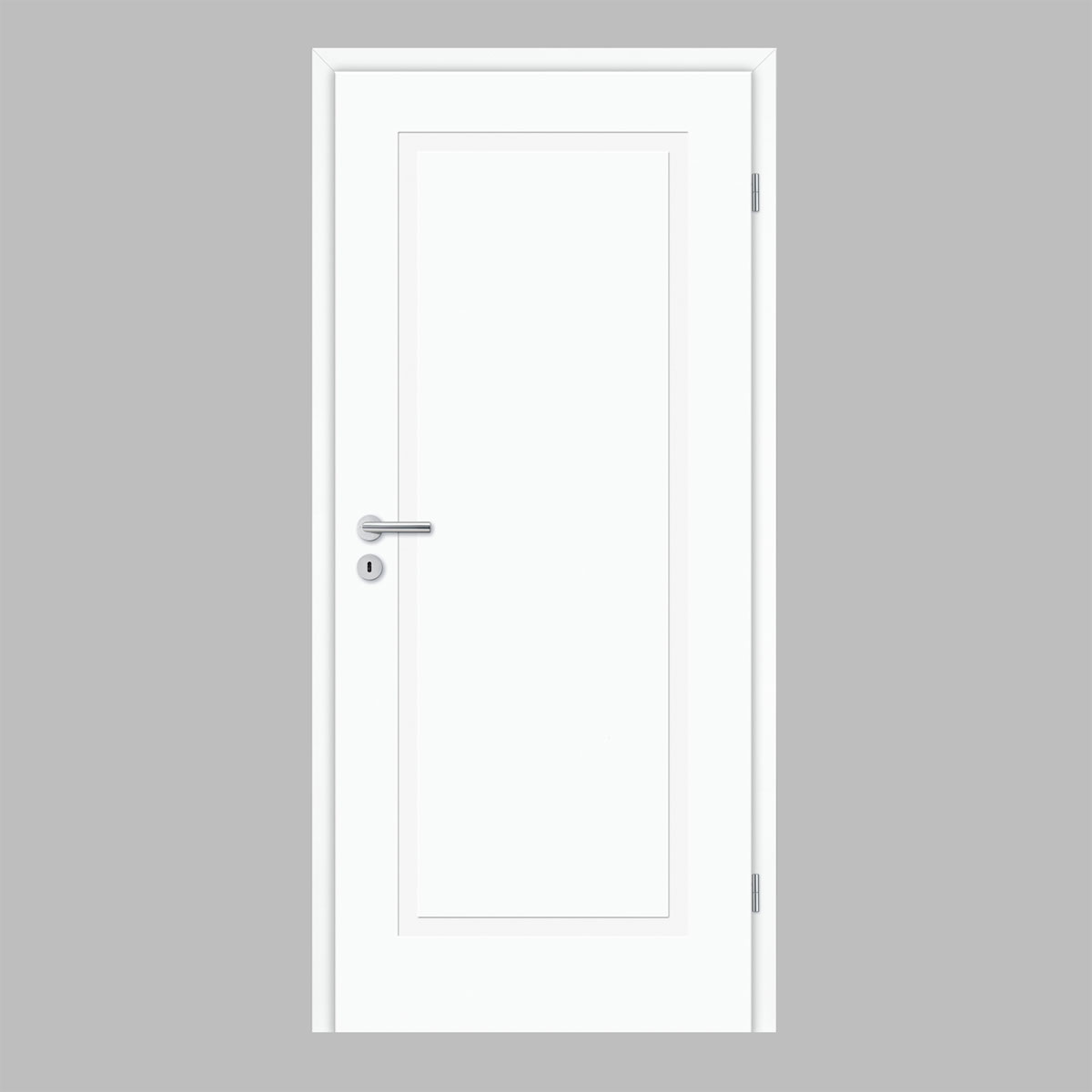 Borne Zimmertür Lusso 01 198,5 x 86 cm design-weiß rechts