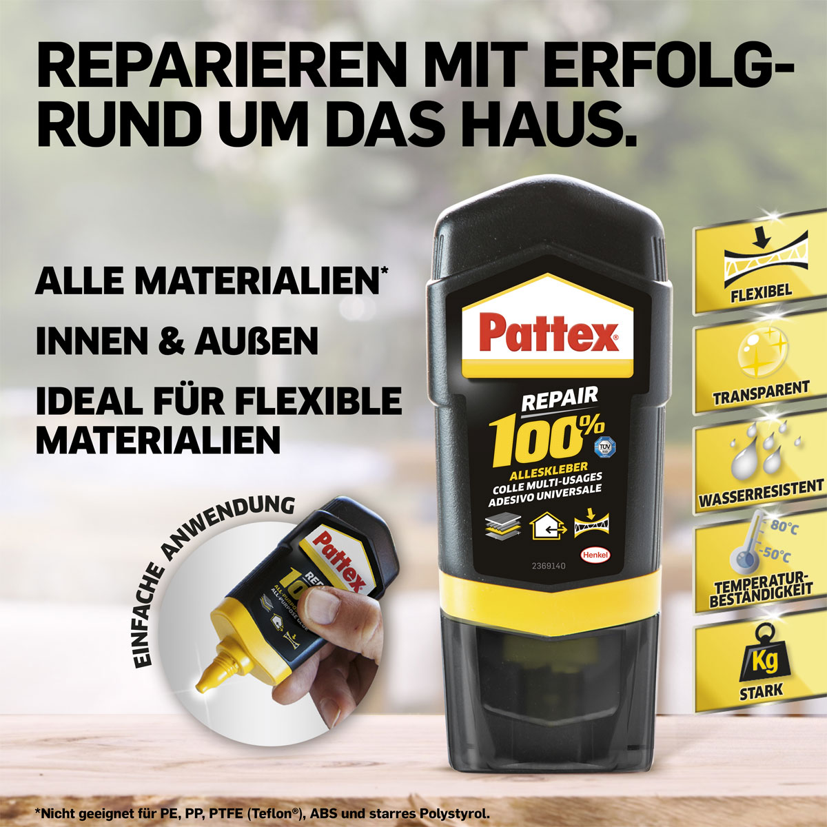 Pattex Alleskleber 100% Repair 50 g Bild 5