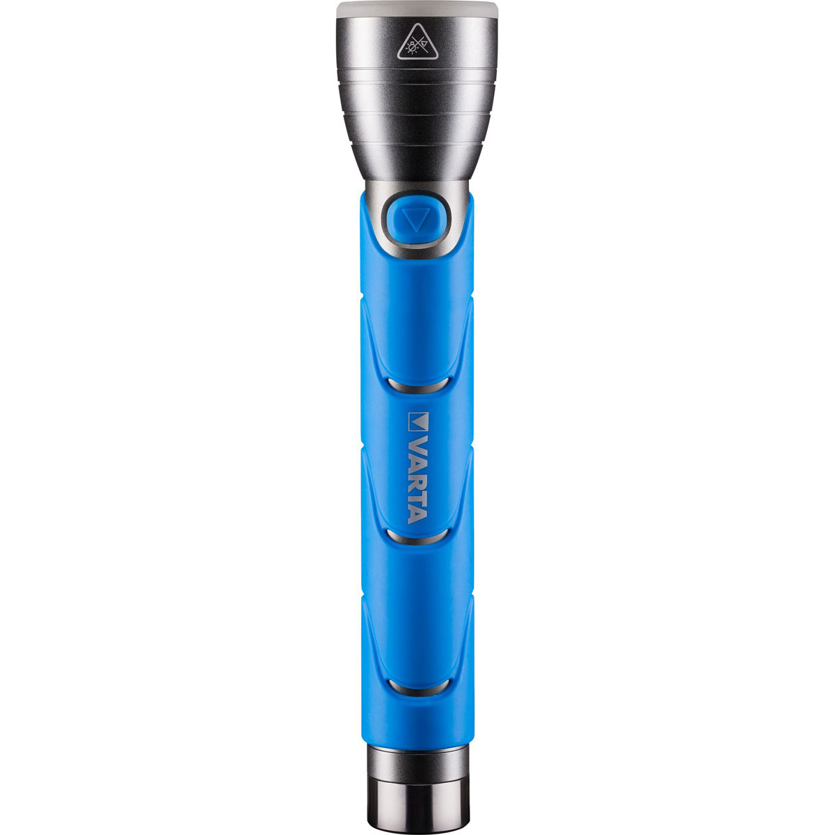 Varta LED-Taschenlampe Outdoor Sports F30 mit Batterien blau Bild 2