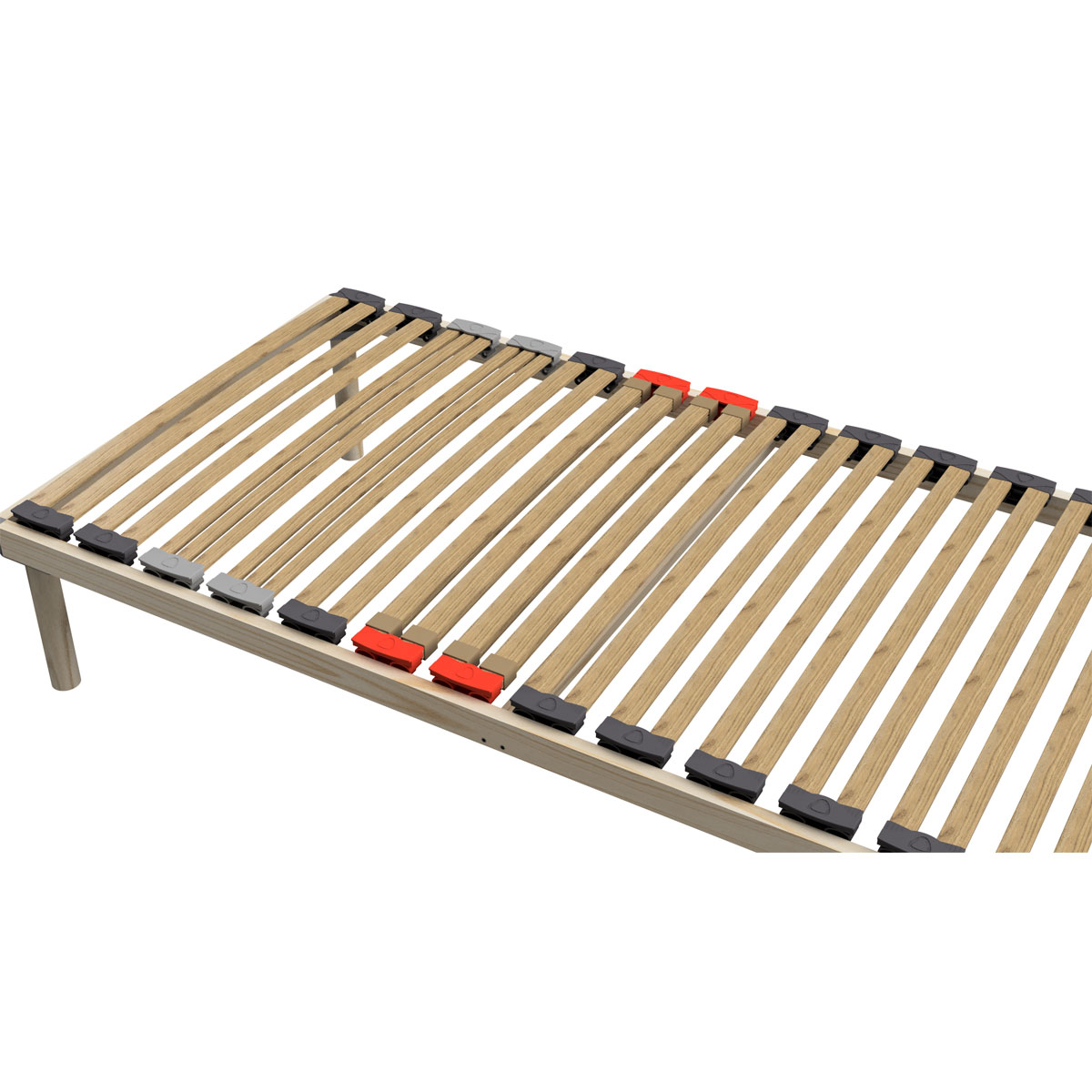 Coemo Bettgestell mit Lattenrost DORADO 100 x 200 cm Bild 3