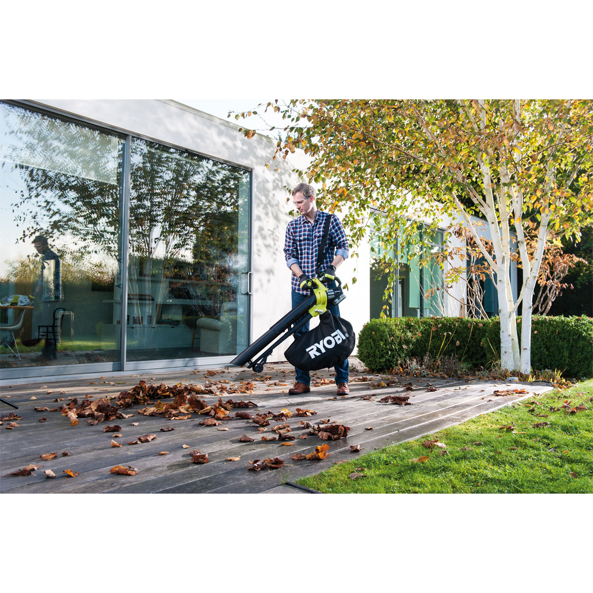 Ryobi  Akku-Laubsauger OBV18 ohne Akku und Ladegerät Bild 3