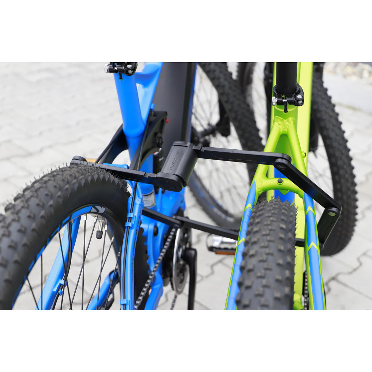 Fischer Bikes Faltschloss mit Halter 110 cm Bild 2