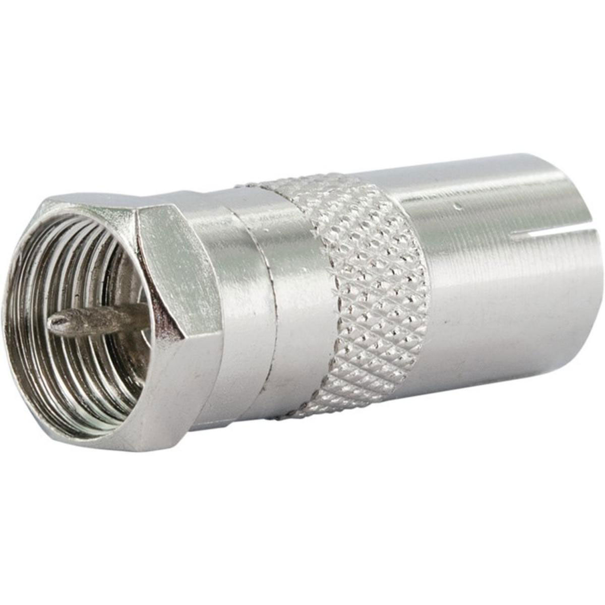 Schwaiger Adapter für IEC-Stecker/F-Buchse silber