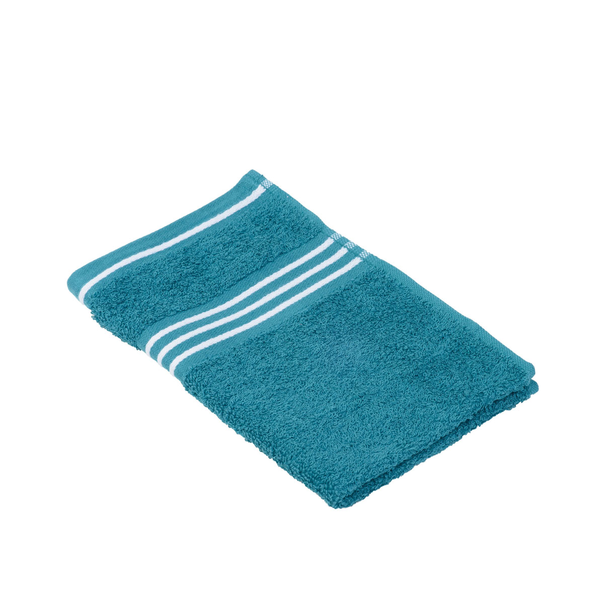 Gözze Frottier-Gästetuch Rio 30 x 50 cm petrol vollfarbig Bild 1