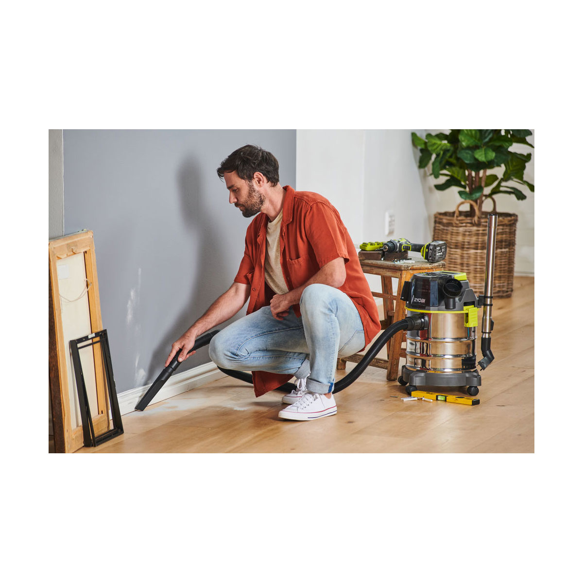 Ryobi  18V Akku-Nass und Trockensauger R18WDV-0 solo Bild 5