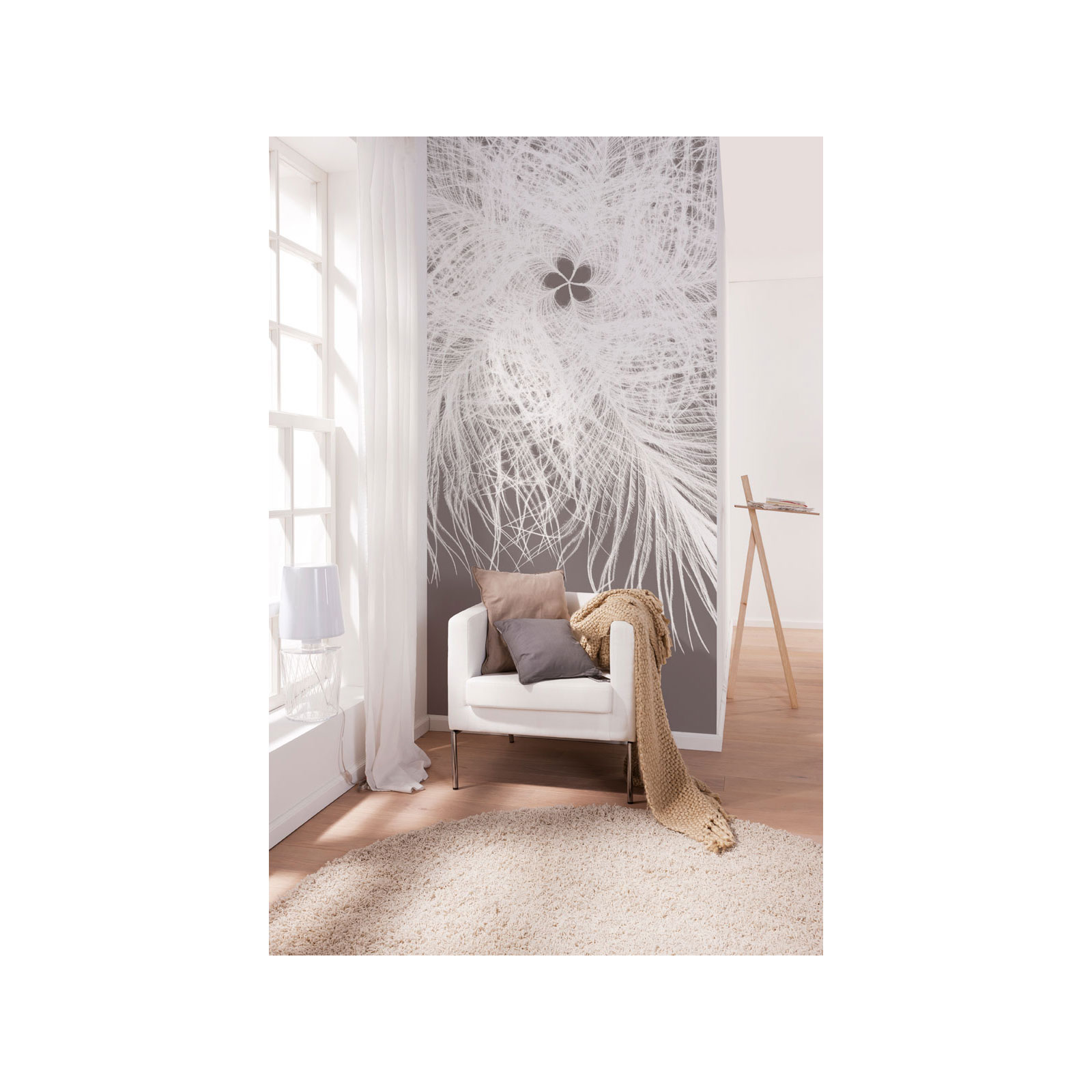 Komar  Vlies Fototapete Federkern 100x250 cm Bild 1