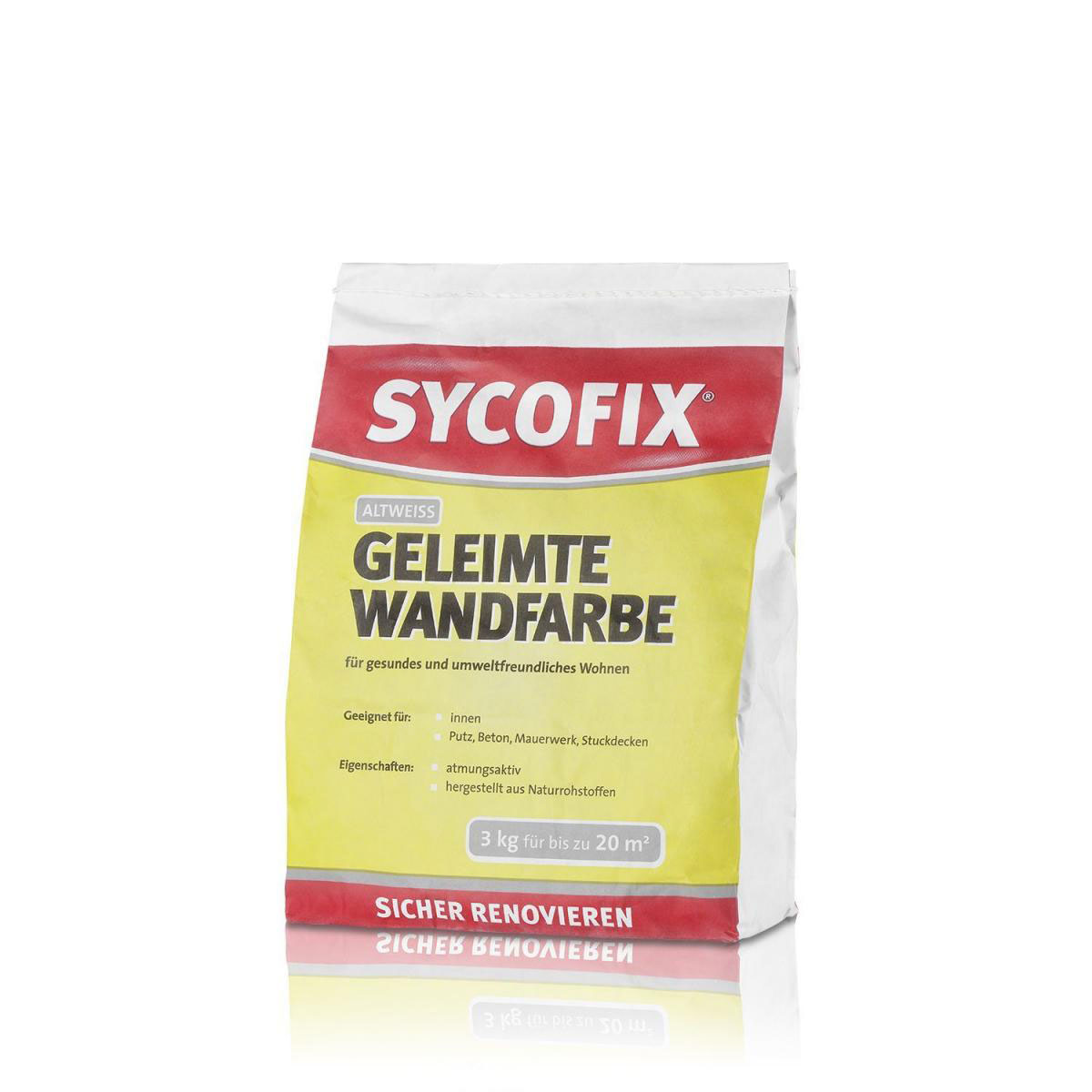 Sycofix Geleimte Wandfarbe3kg