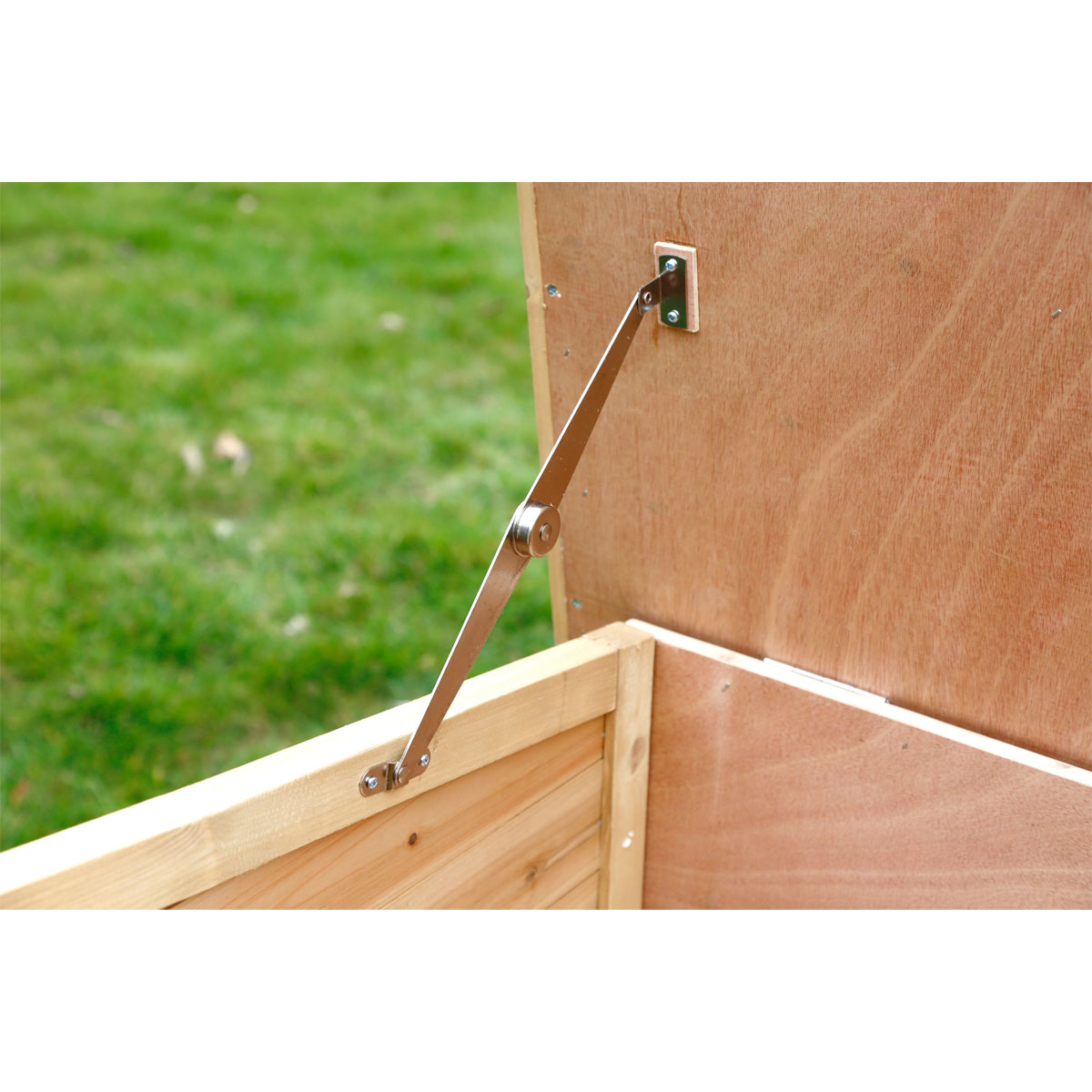 Kleintierstall Vario XXL mit Heuraufe 155 x 76 x 80 cm Bild 4