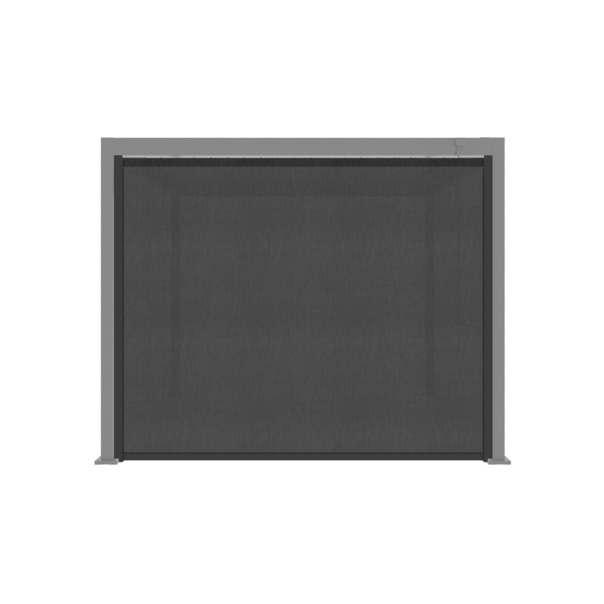 MWH Seitenrollo für Pergola Sky Origin 3m Seite mit Kurbel