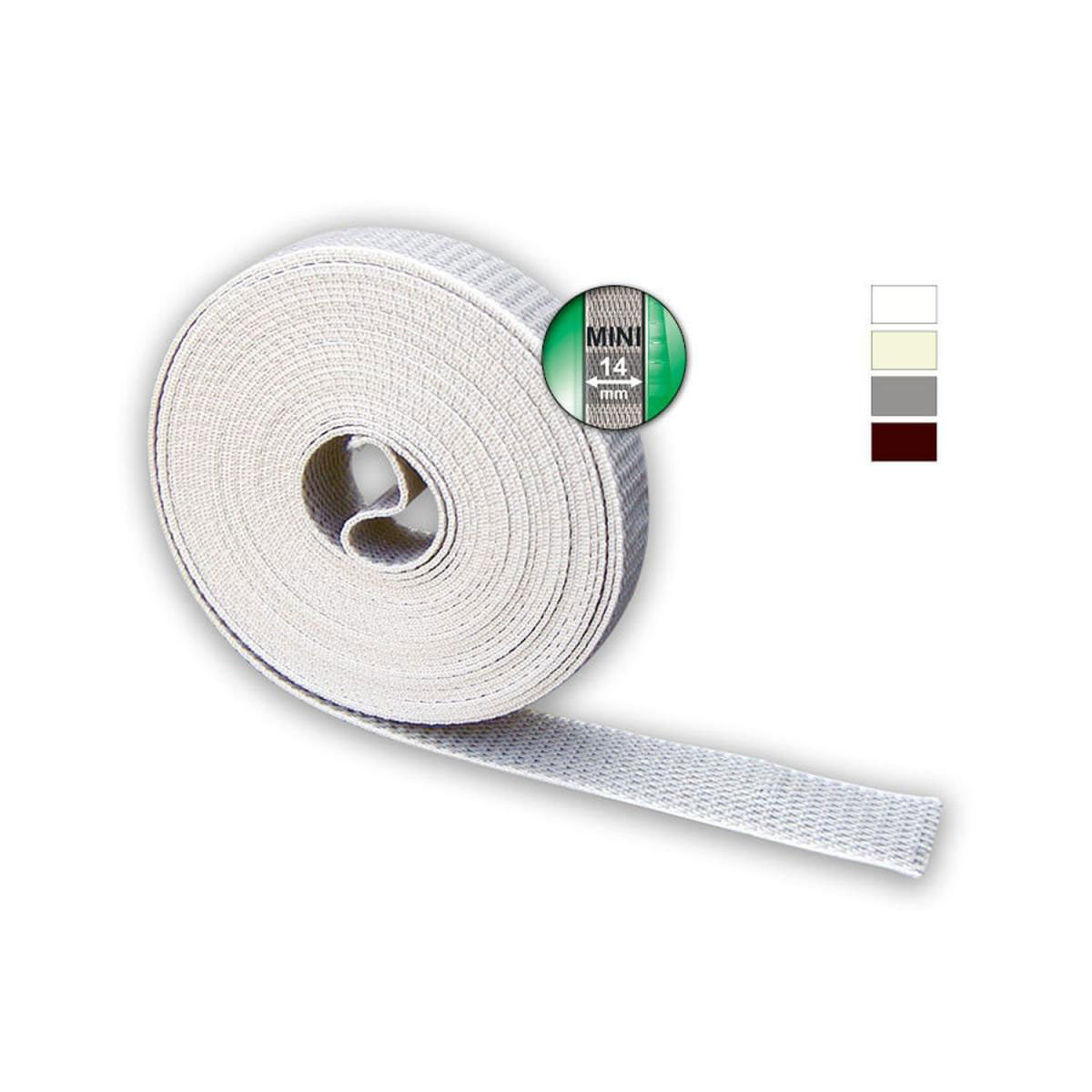 Schellenberg Gurtband Mini 14 mm / 12 m beige Bild 1