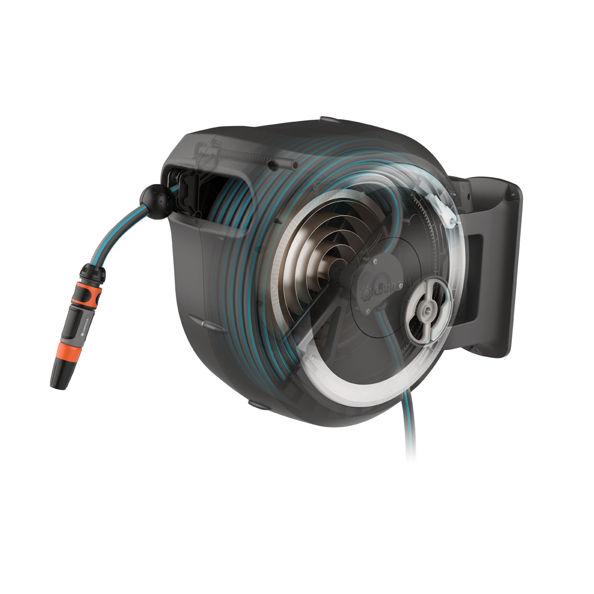 Gardena  Wandschlauchbox RollUp L 30m schwarz Bild 5