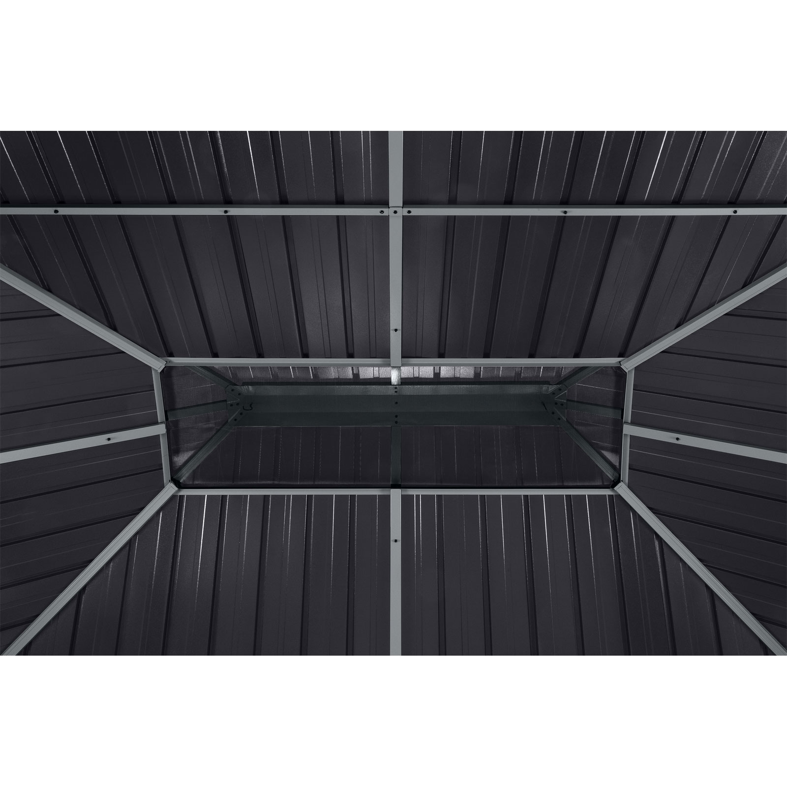 Sojag Pavillon Kaltwintergarten Olan 1014 435,6x311,1x291cm Anthrazit Bild 6