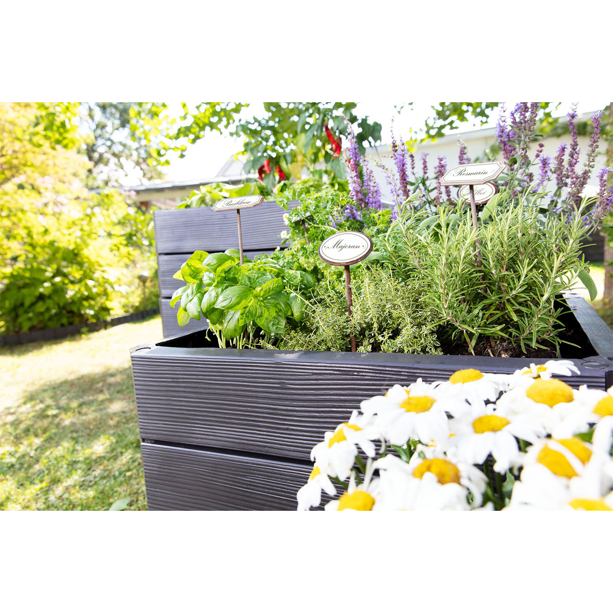 Garantia  Hochbeet-System Ergo Quadro anthrazit Größe L Bild 3