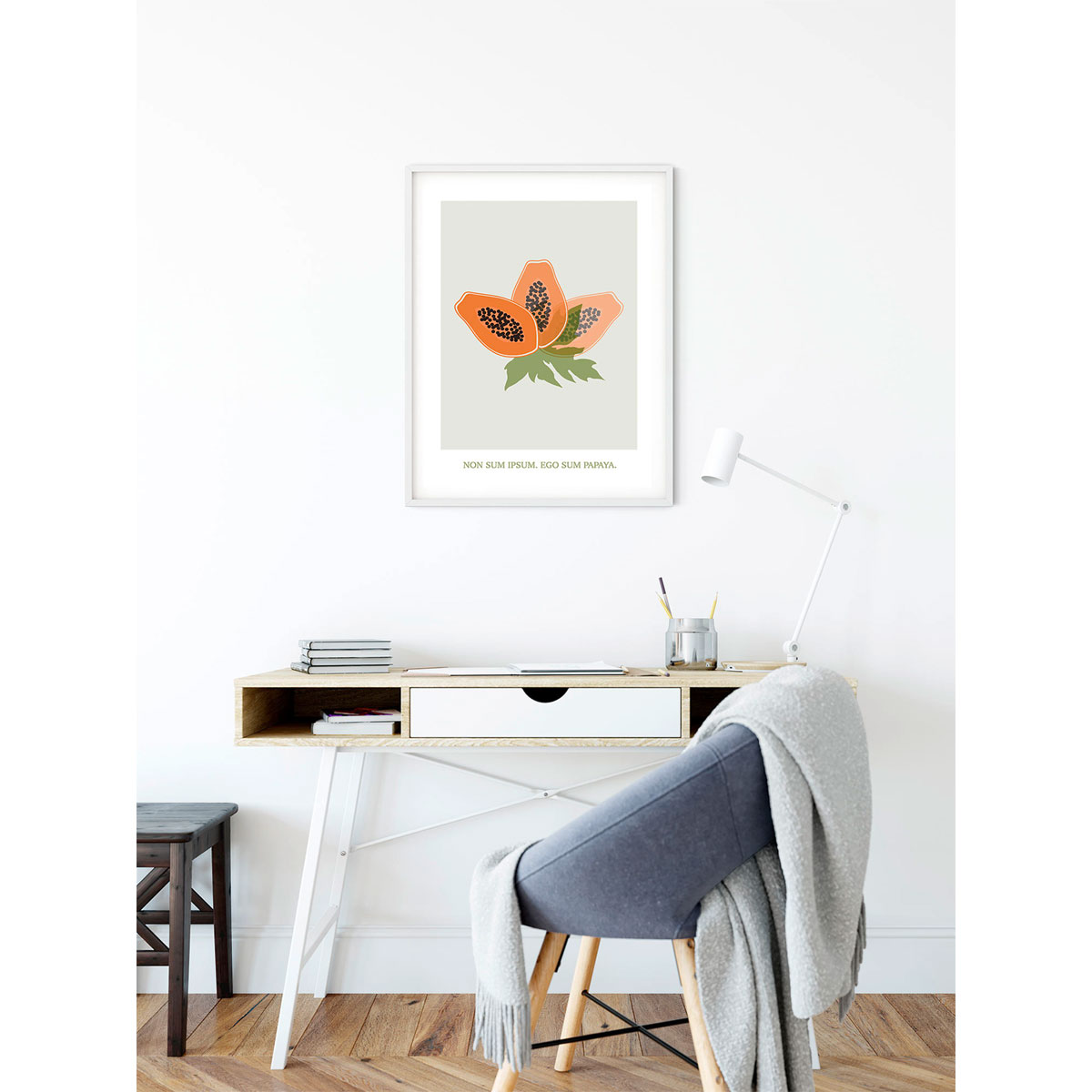 Komar  Wandbild Cultivated Papaya 40x50 cm