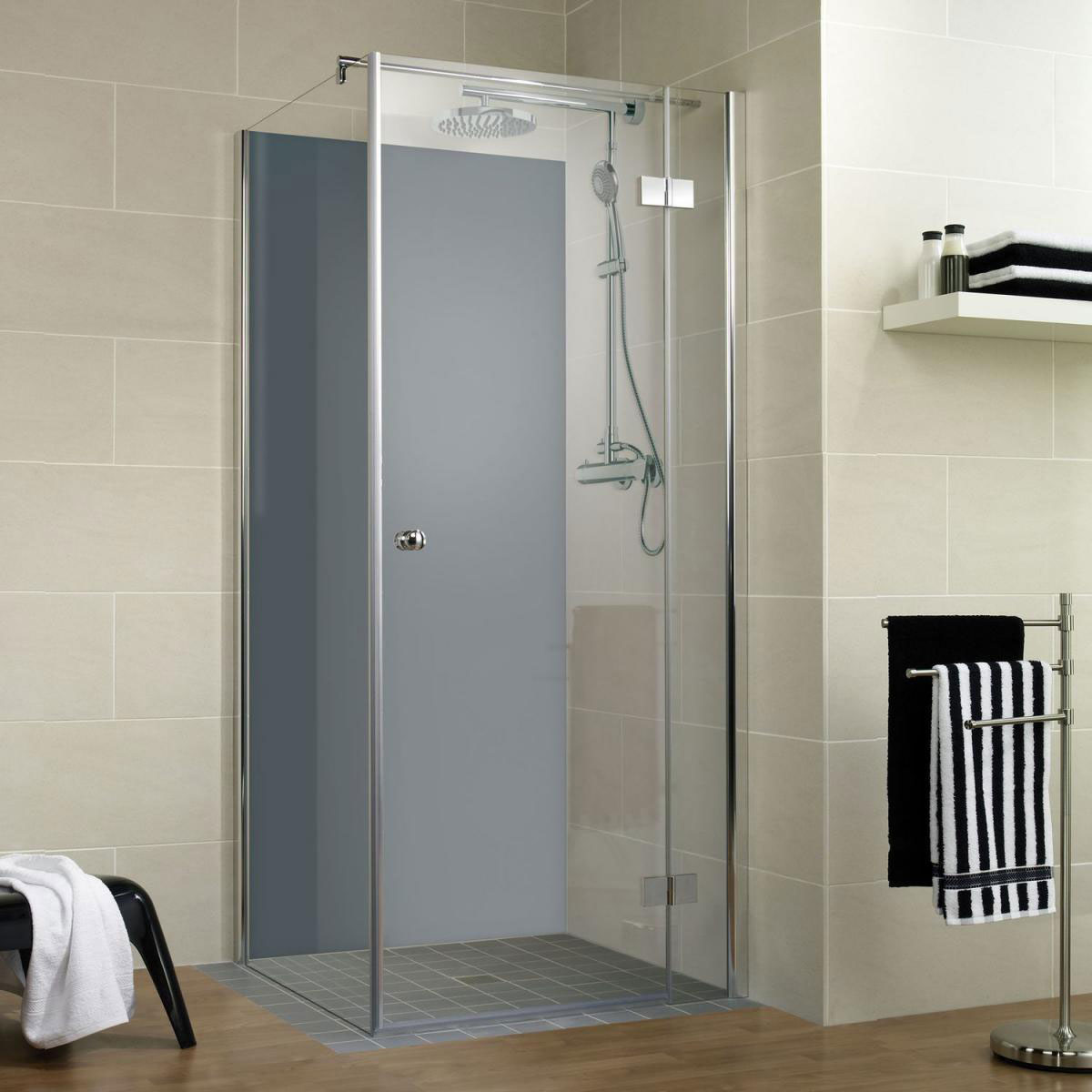 Schulte Duschrückwand Decodesign-Set Erweiterung 900 x 2100 mm anthrazit Bild 1