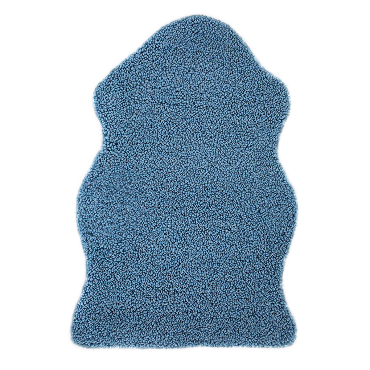 Kunstfell Alva blau 50 x 80 cm