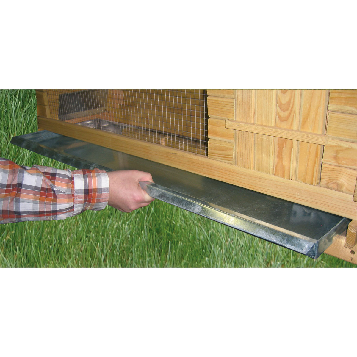 Kleintierstall Alfred 116 x 62 x 45 cm braun Bild 4