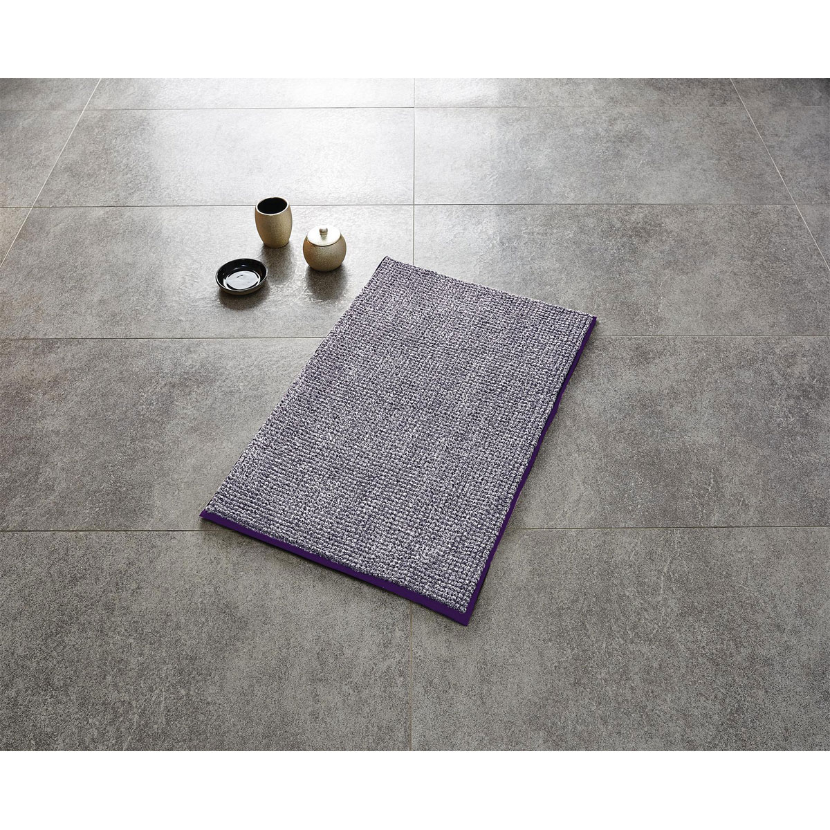 Ridder  Teppich Fresh 60 x 90 cm lila Polyester Bild 2