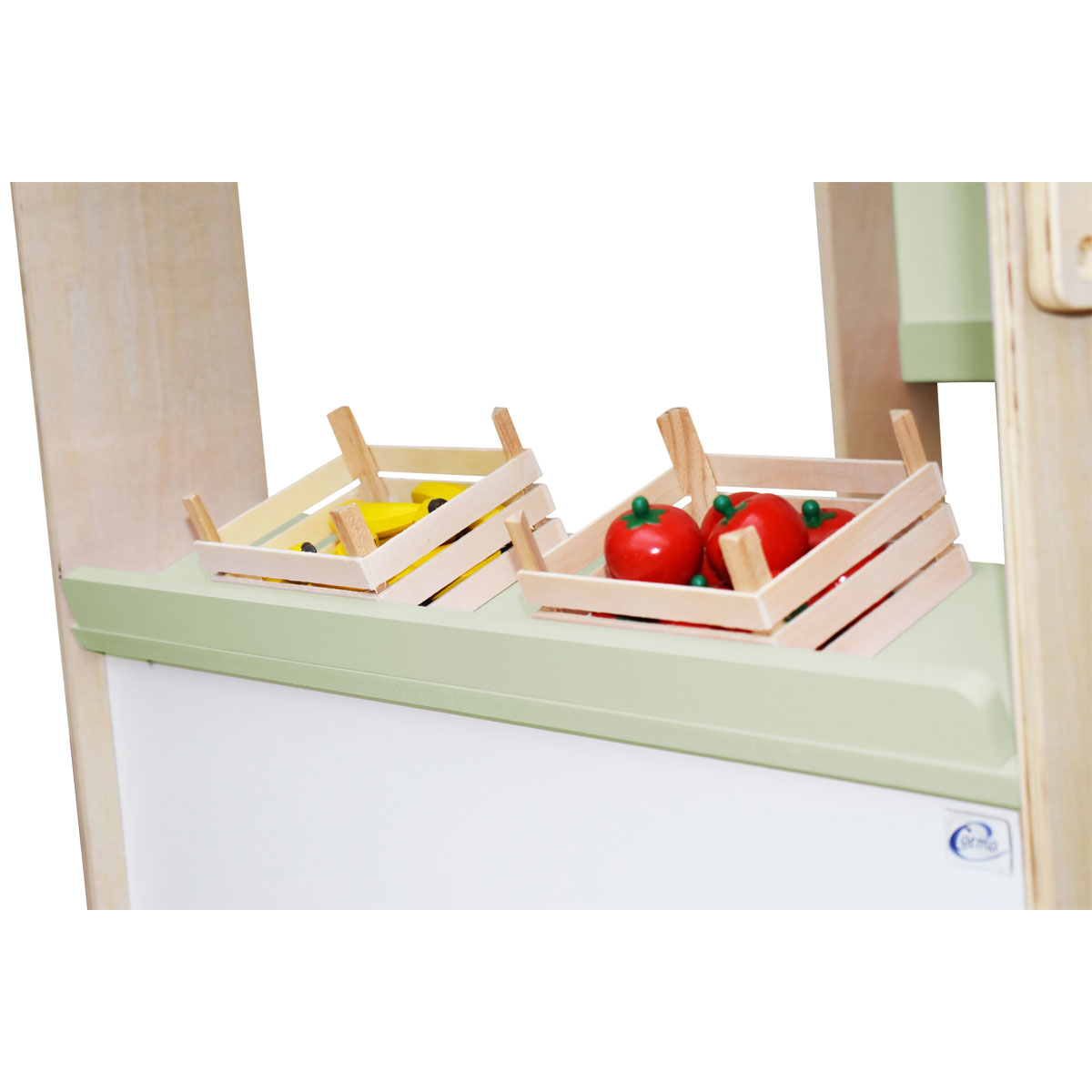 Coemo Kaufladen Lilly mintgrün/weiß Bild 3