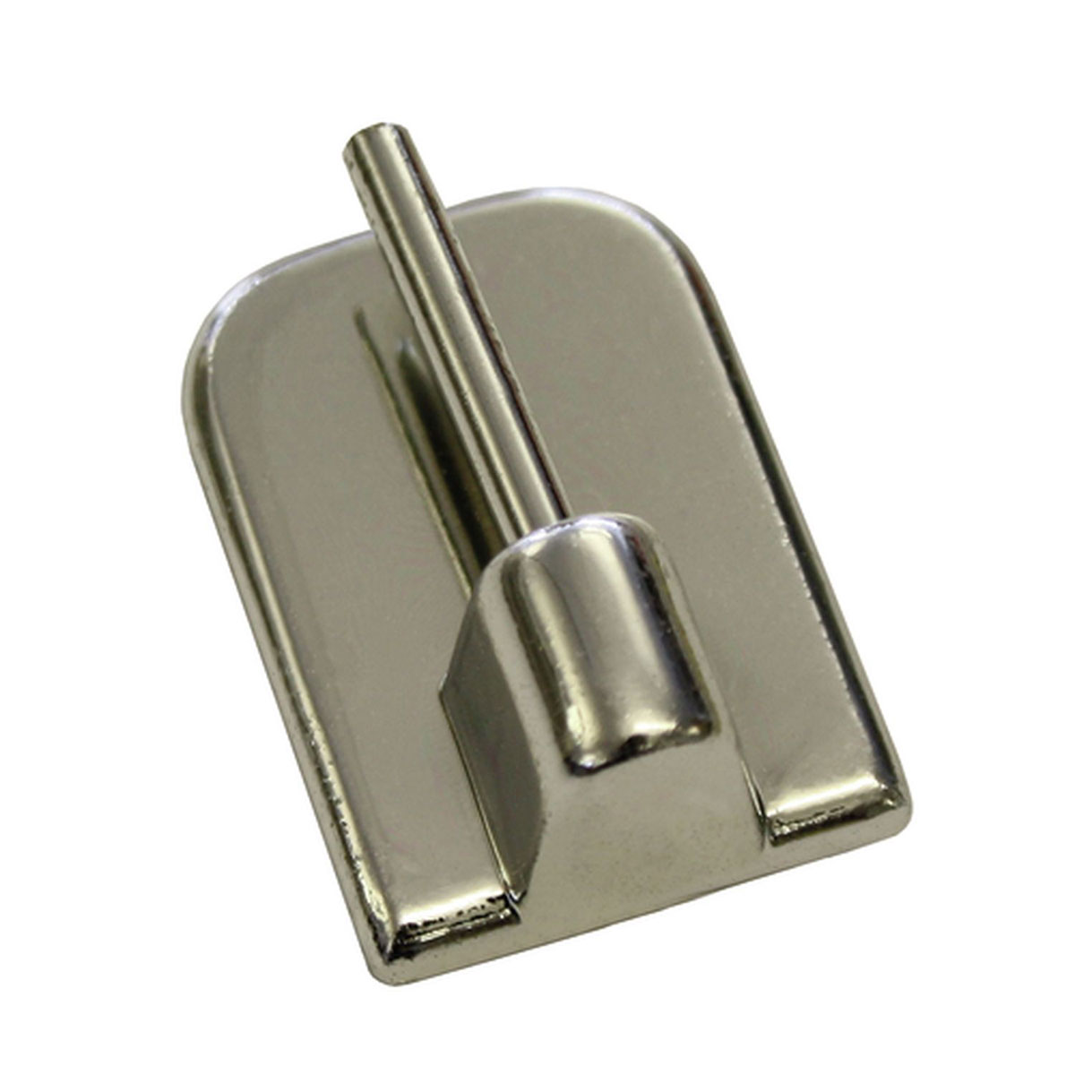 Gardinia Klebehaken für Vitragestange Höhe 11 mm chrom