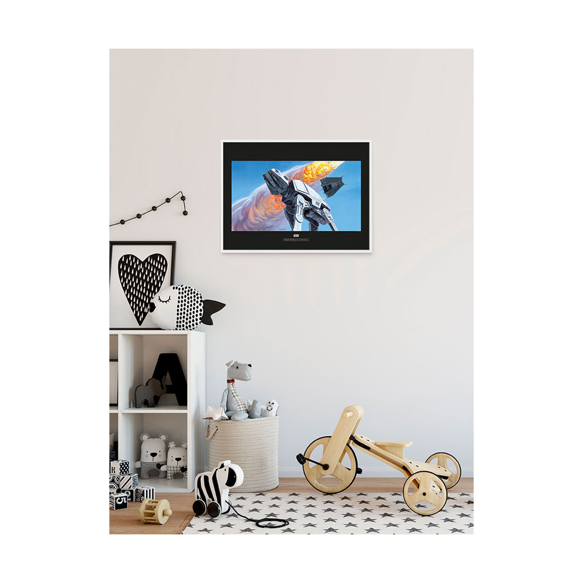 Komar  Wandbild Star Wars Classic Hoth Battle AT-AT 40x30 cm Bild 4