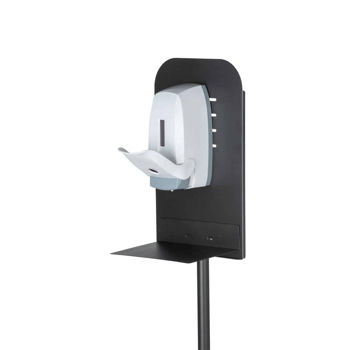 Wenko  Desinfektions-Ständer groß universelle Halterung mit Standfuß für Desinfektionsmittel-Spender zur Wandmontage Bild 7