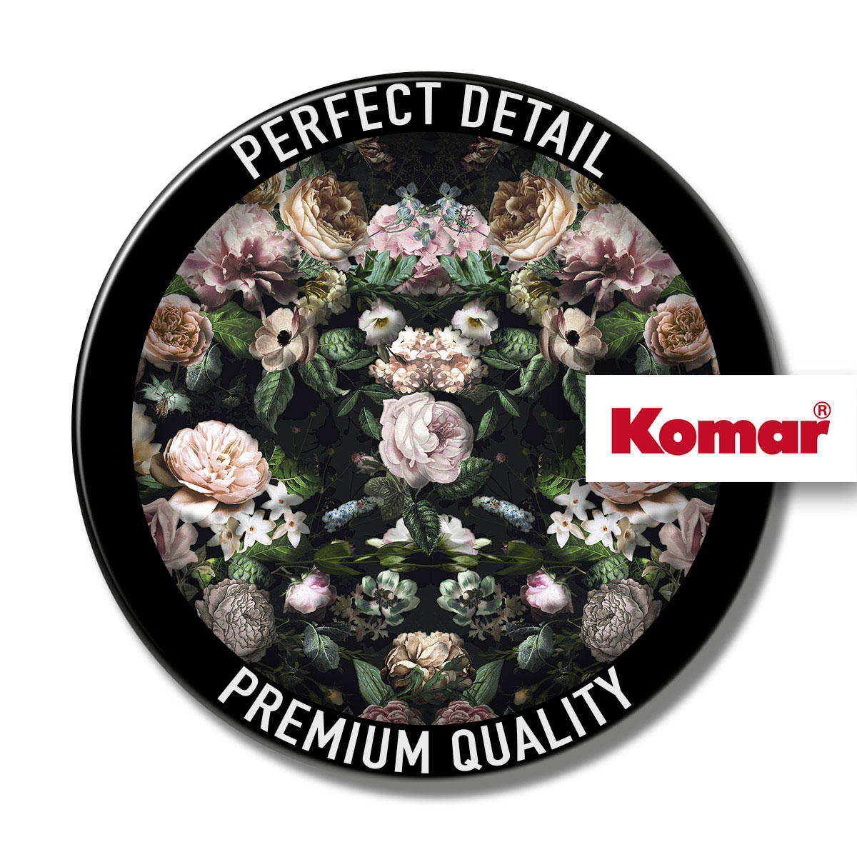 Komar  Vlies Fototapete Victoria Black 800x250 cm Bild 4