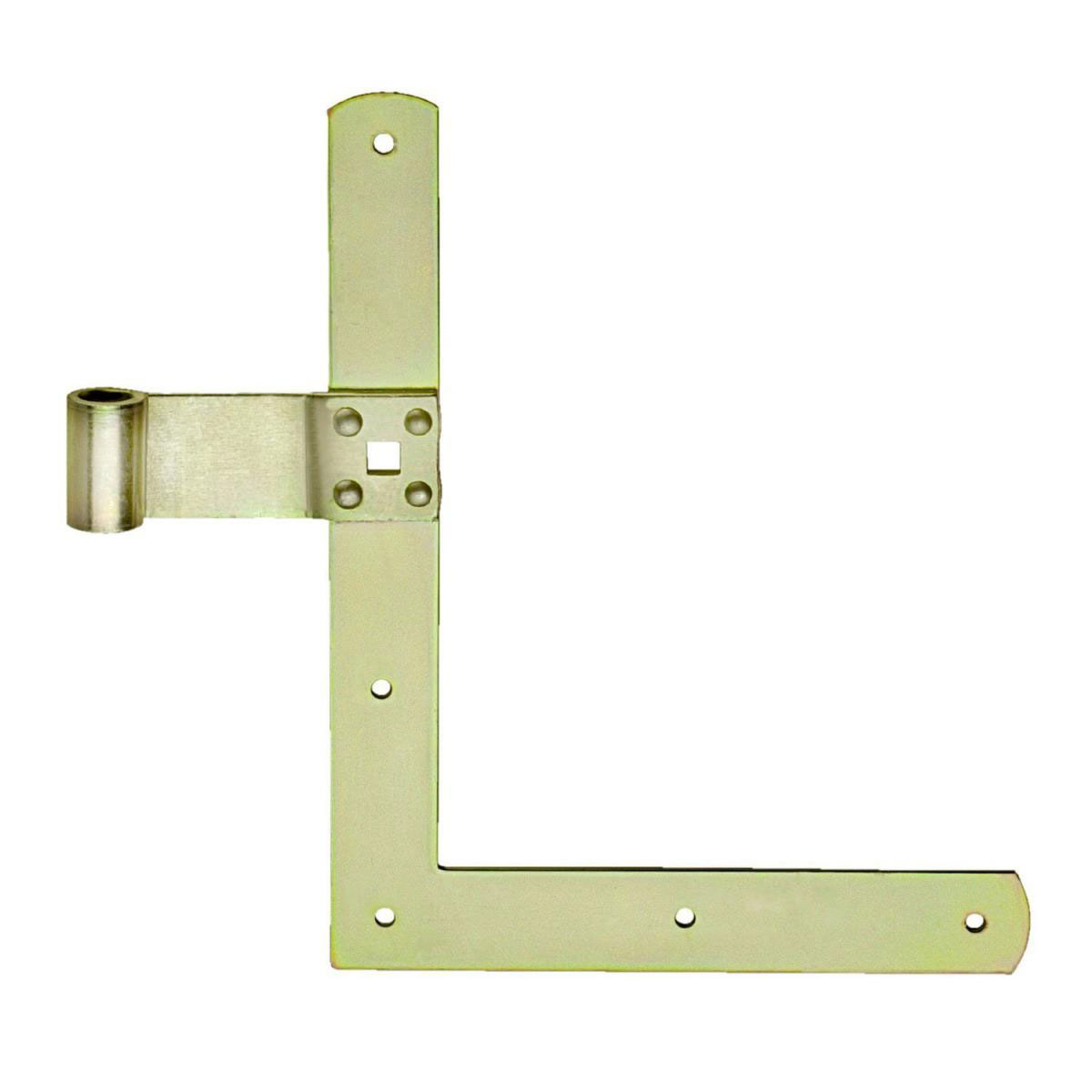 Connex Fensterwinkel 25 x 20x 3 cm links verzinkt gelb