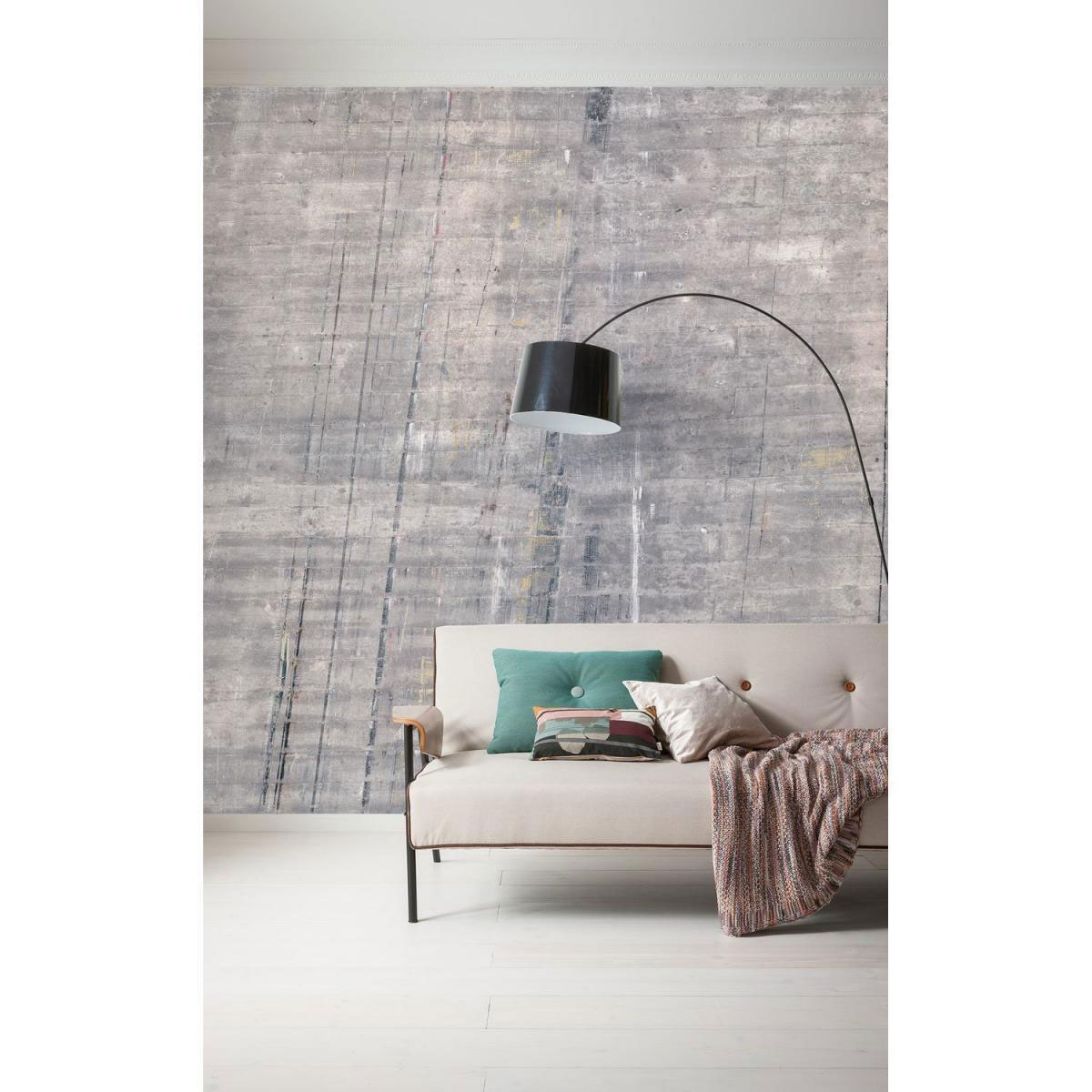 Komar Vlies-Fototapete Concrete 3-teilig 300 x 250 cm Bild 2