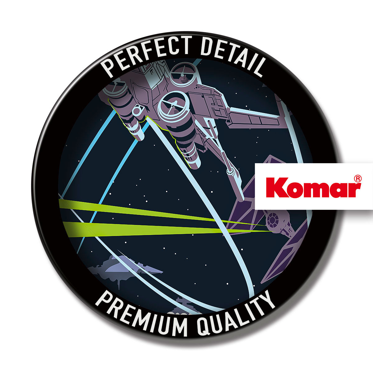 Komar  Wandbild Star Wars Classic Vector X-Wing 40x50 cm Bild 4