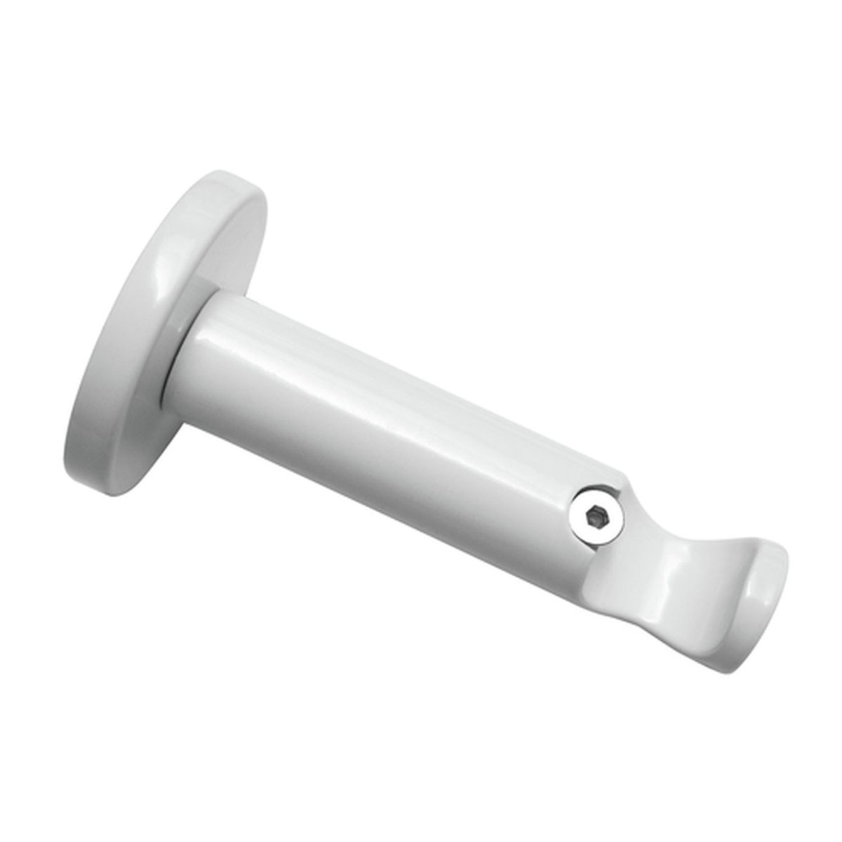 Gardinia Träger Chicago offen für Durchmesser 20 mm 8 cm weiß