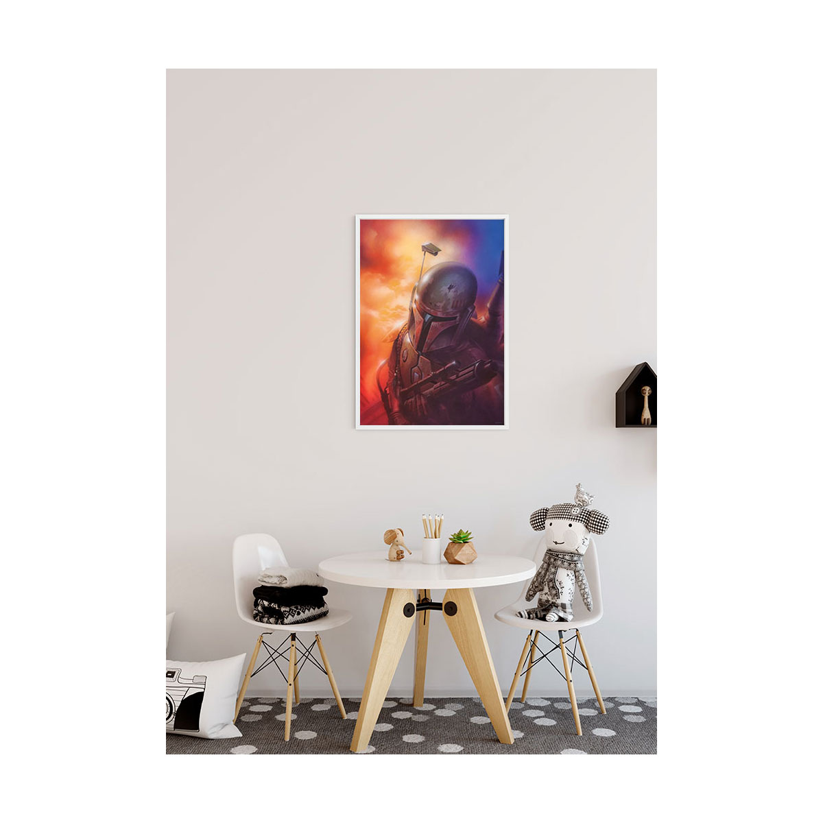 Komar  Wandbild Star Wars Classic Mandalorian 50x70 cm Bild 4