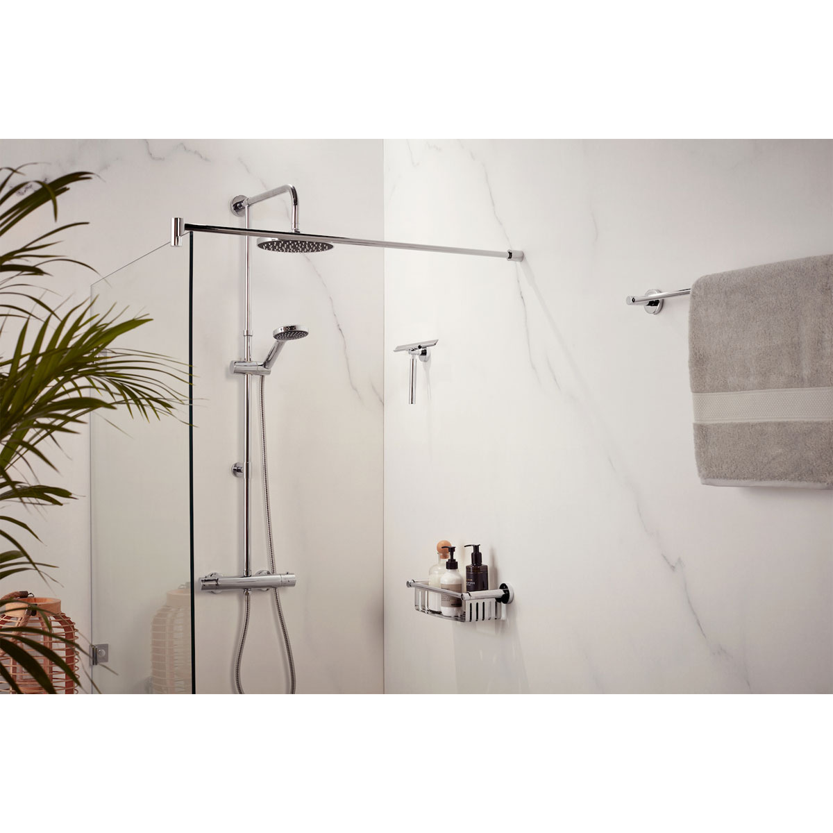 Haceka  Kosmos Handtuchhalter Chrom 61 cm Bild 2