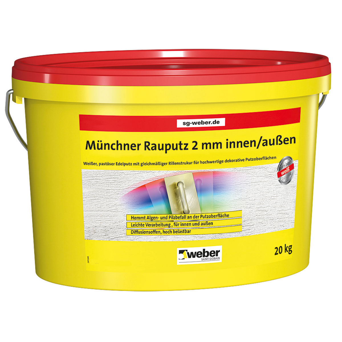 Münchner Rauputz 2 mm 20 kg