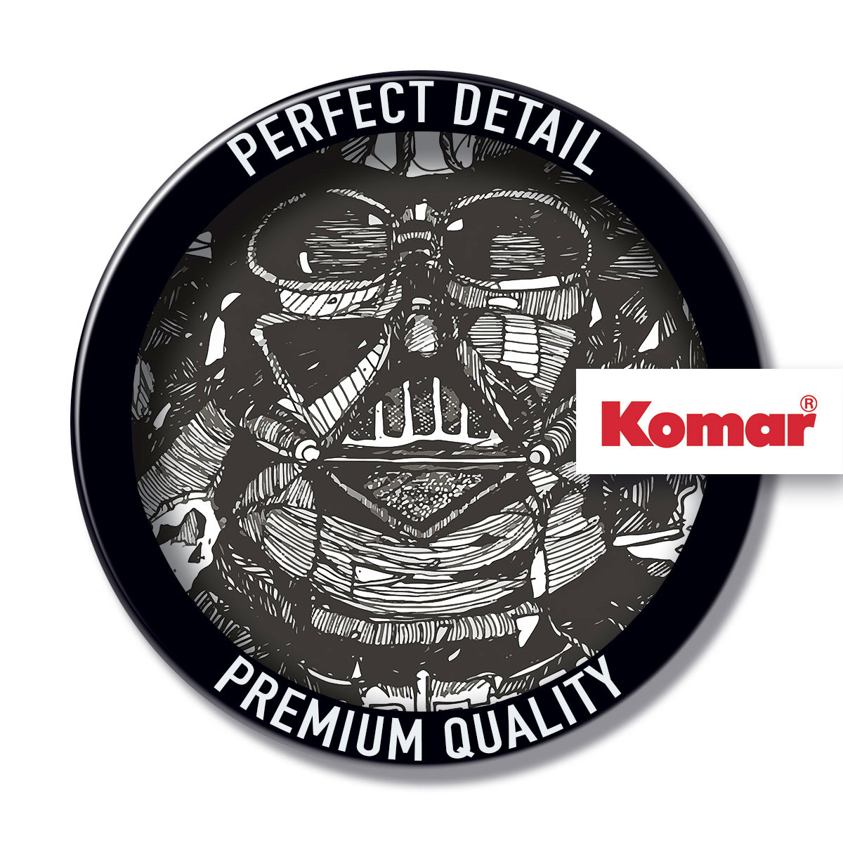 Komar  Wandbild Star Wars Darth Vader Drawing 50x70 cm Bild 3