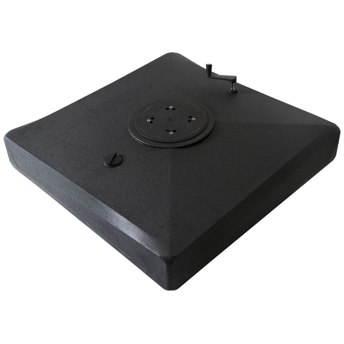 Haveson Ampelschirm-Ständer 100kg Füllgewicht mit Wasser befüllbar rollbar BxHxT 87 x 20 x 87 cm