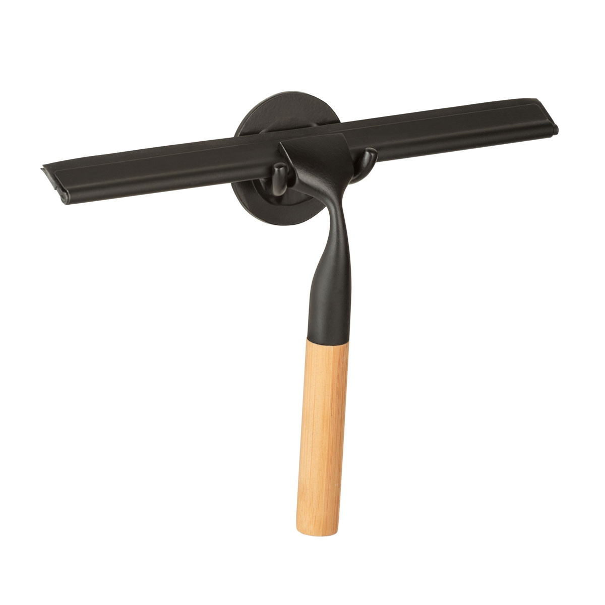 Wenko Badezimmerwischer Bambusa Befestigen ohne Bohren Turbo-Loc