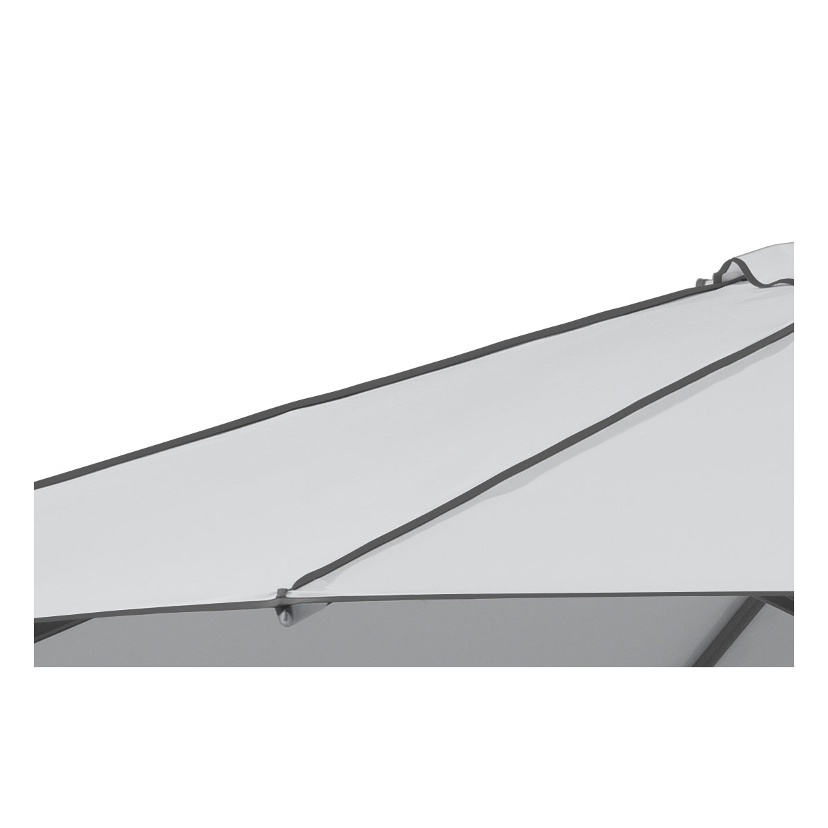 Schneider Schirme Sonnenschirm Adria Durchmesser 350 cm silbergrau Bild 3