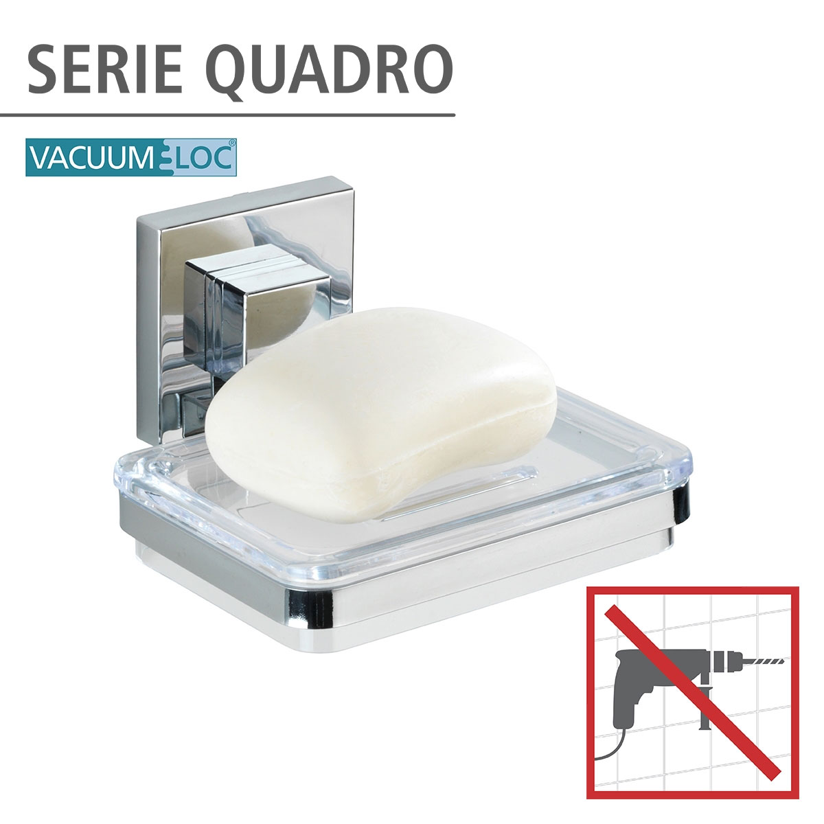 Wenko Vacuum-Loc Seifenablage Quadro Bild 2