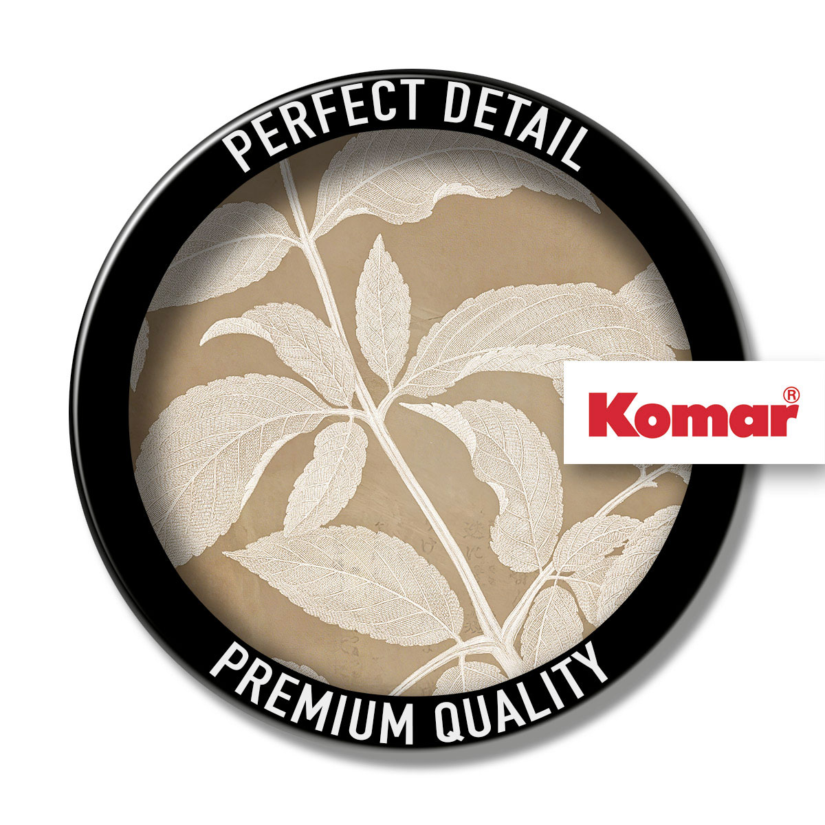 Komar  Selbstklebende Vlies Fototapete rund Blooming Branch Durchmesser 125 cm Bild 3