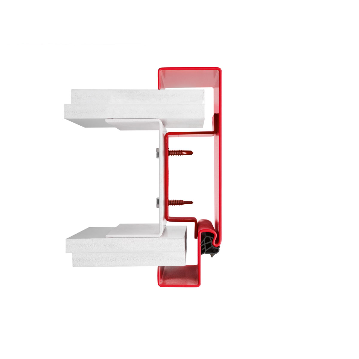 Stahlzarge für Ständerwerk MW 150 750 x 2000 mm Bild 2