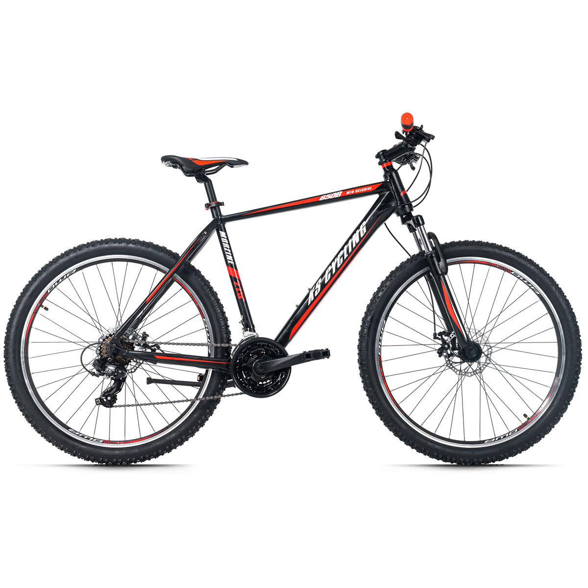 KS Cycling Mountainbike Hardtail 27,5'' Morzine schwarz-rot RH 53 