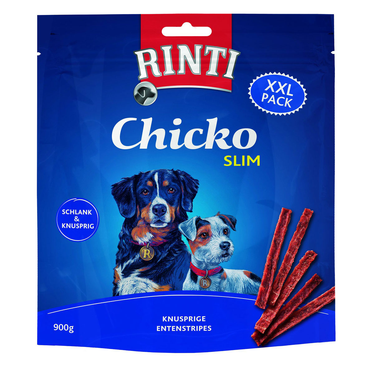 Rinti  Snack Chicko Slim Ente XXL-Pack 900g