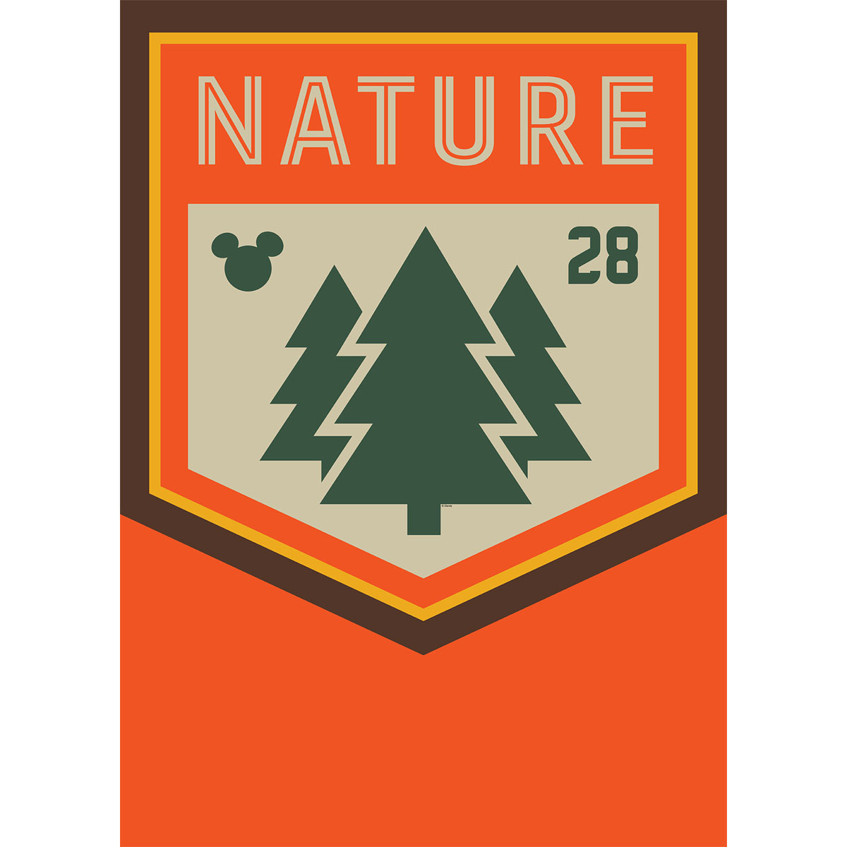 Komar  Wandbild Mickey Mouse Nature 50x70 cm Bild 2