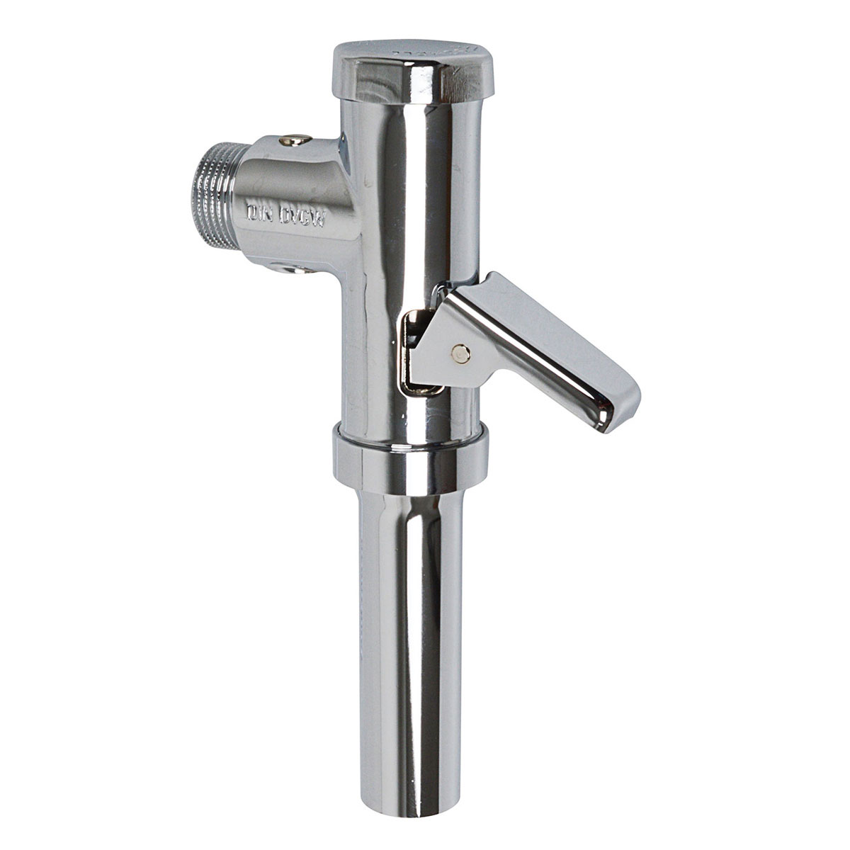 WC-Druckspüler ¾ verchromt Bild 1