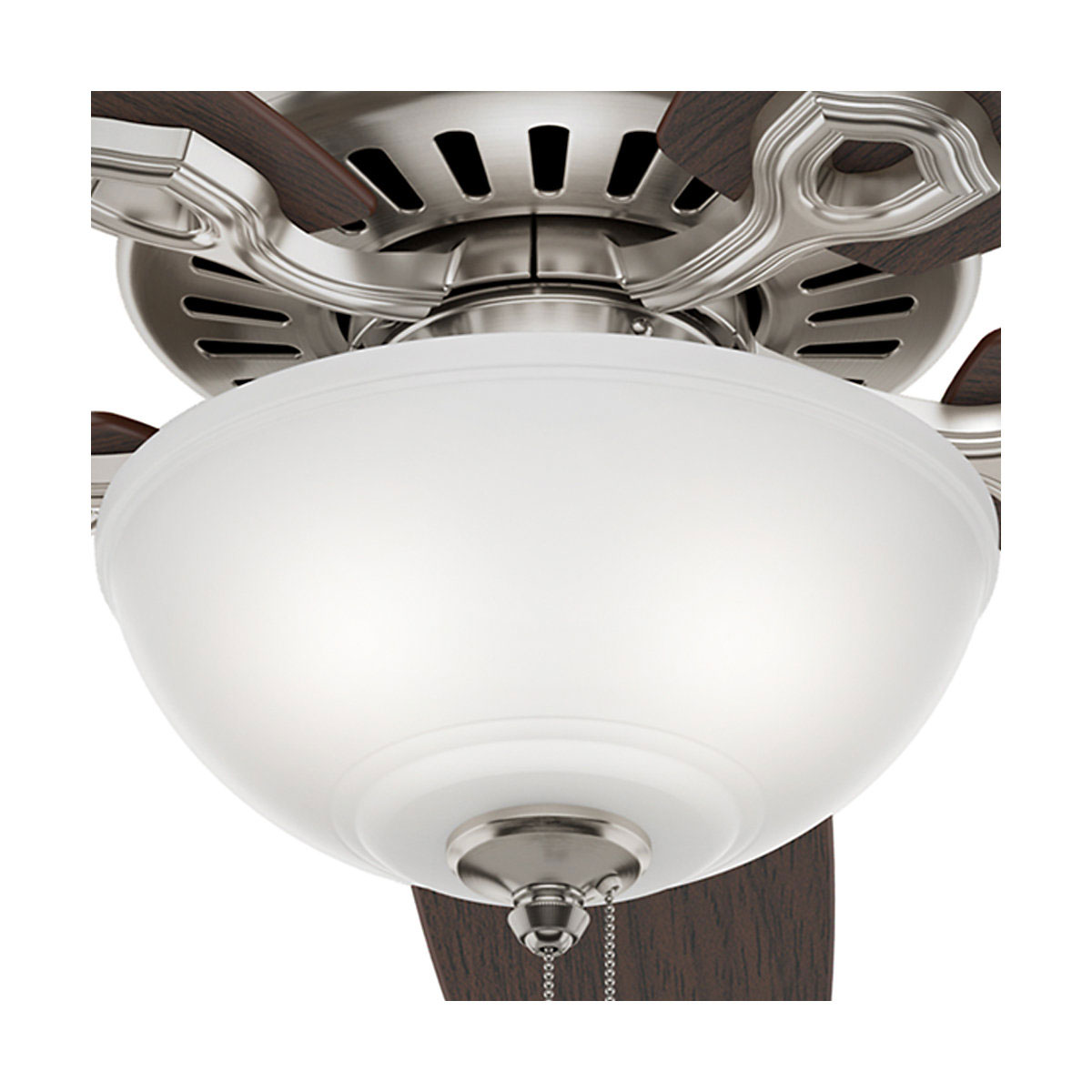 Hunter Fan Hunter Deckenenventilator Builder Deluxe 132 cm Nickel gebürstet Bild 7